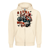 Sandshell a little dirt never hurt dirt bike Zipper Hoodie - MaliasSmallBusiness