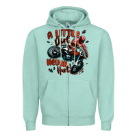 Seafoam a little dirt never hurt dirt bike Zipper Hoodie - MaliasSmallBusiness