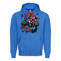 True Royal a little dirt never hurt dirt bike Zipper Hoodie - MaliasSmallBusiness