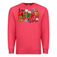 Cardinal One Merry Nurse Premium Sweatshirt - LillyAllenDesigns