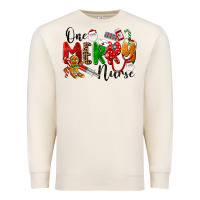 Sandshell One Merry Nurse Premium Sweatshirt - LillyAllenDesigns