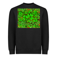Black shamrock bomb Heavyweight Sweatshirt - AdoDesignShop
