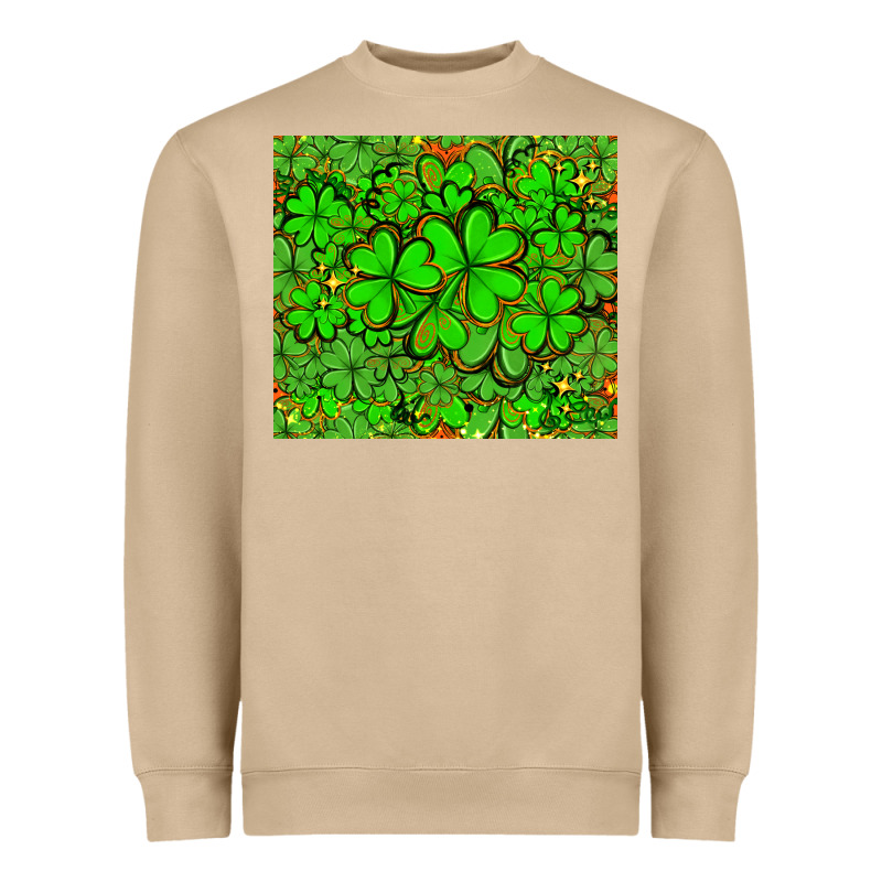 Shamrock Bomb Heavyweight Sweatshirt by AdoDesignShop | Teevron