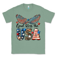 Sage Western God Bless The USA 4th of July Classic Tee - LillyAllenDesigns