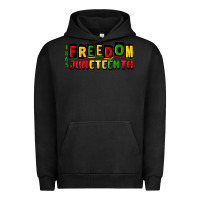 Pigment Black freedom juneteenth Urban Hoodie - CowGirlArtShop