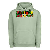 Pigment Oil Green freedom juneteenth Urban Hoodie - CowGirlArtShop