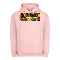 Pigment Salmon freedom juneteenth Urban Hoodie - CowGirlArtShop