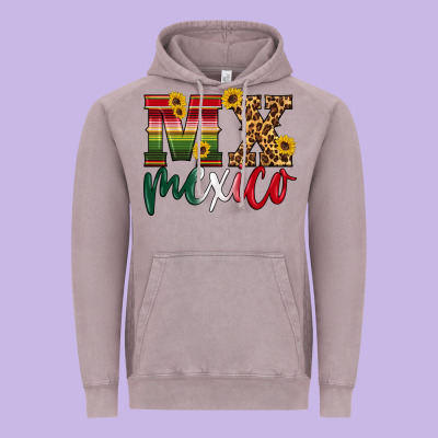Mexico Vintage Hoodie Designed By Hra Design Shop
