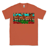 Copper horses roses ann cactuses license plate Classic Tee - Artiststas