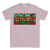 Lilac horses roses ann cactuses license plate Classic Tee - Artiststas