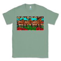 Sage horses roses ann cactuses license plate Classic Tee - Artiststas