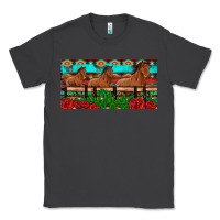 Smoke horses roses ann cactuses license plate Classic Tee - Artiststas