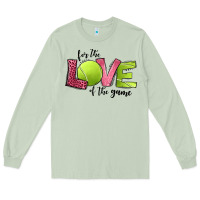 Matcha for the love of the game tennis Long Sleeve Tee - Jasminsmagicworld