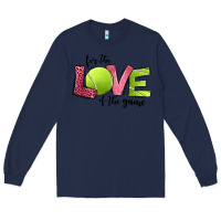 Navy for the love of the game tennis Long Sleeve Tee - Jasminsmagicworld