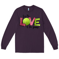 Plum for the love of the game tennis Long Sleeve Tee - Jasminsmagicworld