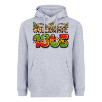 Heather Grey celebrate 1865 juneteenth Heavyweight Hoodie - LillyAllenDesigns