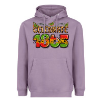 Lavender celebrate 1865 juneteenth Heavyweight Hoodie - LillyAllenDesigns