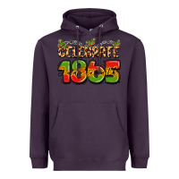 Plum celebrate 1865 juneteenth Heavyweight Hoodie - LillyAllenDesigns