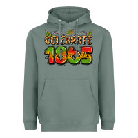 Sage celebrate 1865 juneteenth Heavyweight Hoodie - LillyAllenDesigns