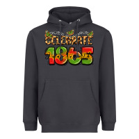 Smoke celebrate 1865 juneteenth Heavyweight Hoodie - LillyAllenDesigns