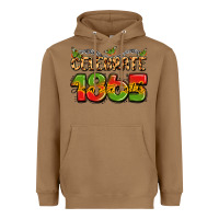 Toasted Coconut celebrate 1865 juneteenth Heavyweight Hoodie - LillyAllenDesigns