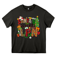 Asphalt santa's favorite lpn Heavy Core Tee - Zillion Design Studio