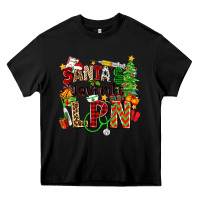 Black santa's favorite lpn Heavy Core Tee - Zillion Design Studio
