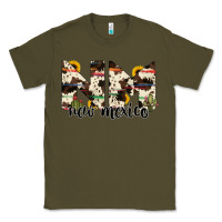 Army Green new mexico state cowhide serape cactus Classic Tee - RanaPortraitStore