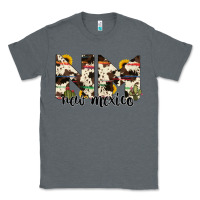 Charcoal Heather new mexico state cowhide serape cactus Classic Tee - RanaPortraitStore