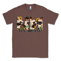 Chestnut new mexico state cowhide serape cactus Classic Tee - RanaPortraitStore
