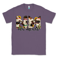 Lavender new mexico state cowhide serape cactus Classic Tee - RanaPortraitStore