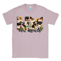 Lilac new mexico state cowhide serape cactus Classic Tee - RanaPortraitStore