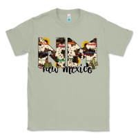 Matcha new mexico state cowhide serape cactus Classic Tee - RanaPortraitStore