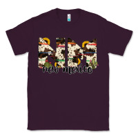 Plum new mexico state cowhide serape cactus Classic Tee - RanaPortraitStore