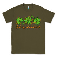 Army Green shake your shamrocks Classic Tee - AdoDesignShop