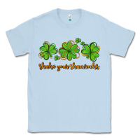Dusty Blue shake your shamrocks Classic Tee - AdoDesignShop