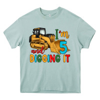 Arona i'm 5 and digging it Heavy Core Tee - Artiststas