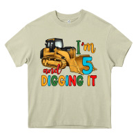 Mossy i'm 5 and digging it Heavy Core Tee - Artiststas