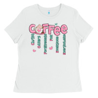White coffee and christ Ladies Tee - MaliasSmallBusiness