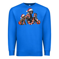 True Royal christmas chimpanzee and gorilla Premium Sweatshirt - LillyAllenDesigns