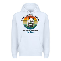 White In a world where you can be anything be kind Premium Hoodie - Bettercallsaul