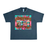 Midnight Navy nurse fuel coffee cups Urban Heavy Tee - Jasminsmagicworld