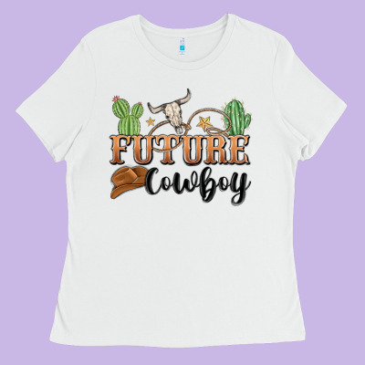 Ladies Tee future cowboy