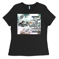 Black don't mess with mamasaurus Ladies Tee - JahusDesignShop