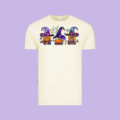 Witch Gnomes Halloween Vintage Tee Designed By Bundleandbundleshop