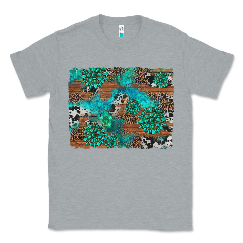 Gemstone Wood And Cowhide Background Classic Tee by Artiststas | Teevron