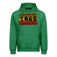 Emerald juneteenth 1865 Urban Hoodie - CowGirlArtShop