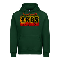 Forest Green juneteenth 1865 Urban Hoodie - CowGirlArtShop