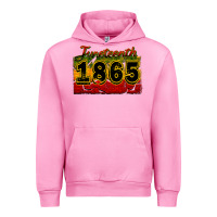 Fuchsia Pink juneteenth 1865 Urban Hoodie - CowGirlArtShop