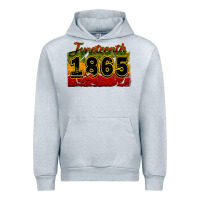 Heather Grey juneteenth 1865 Urban Hoodie - CowGirlArtShop